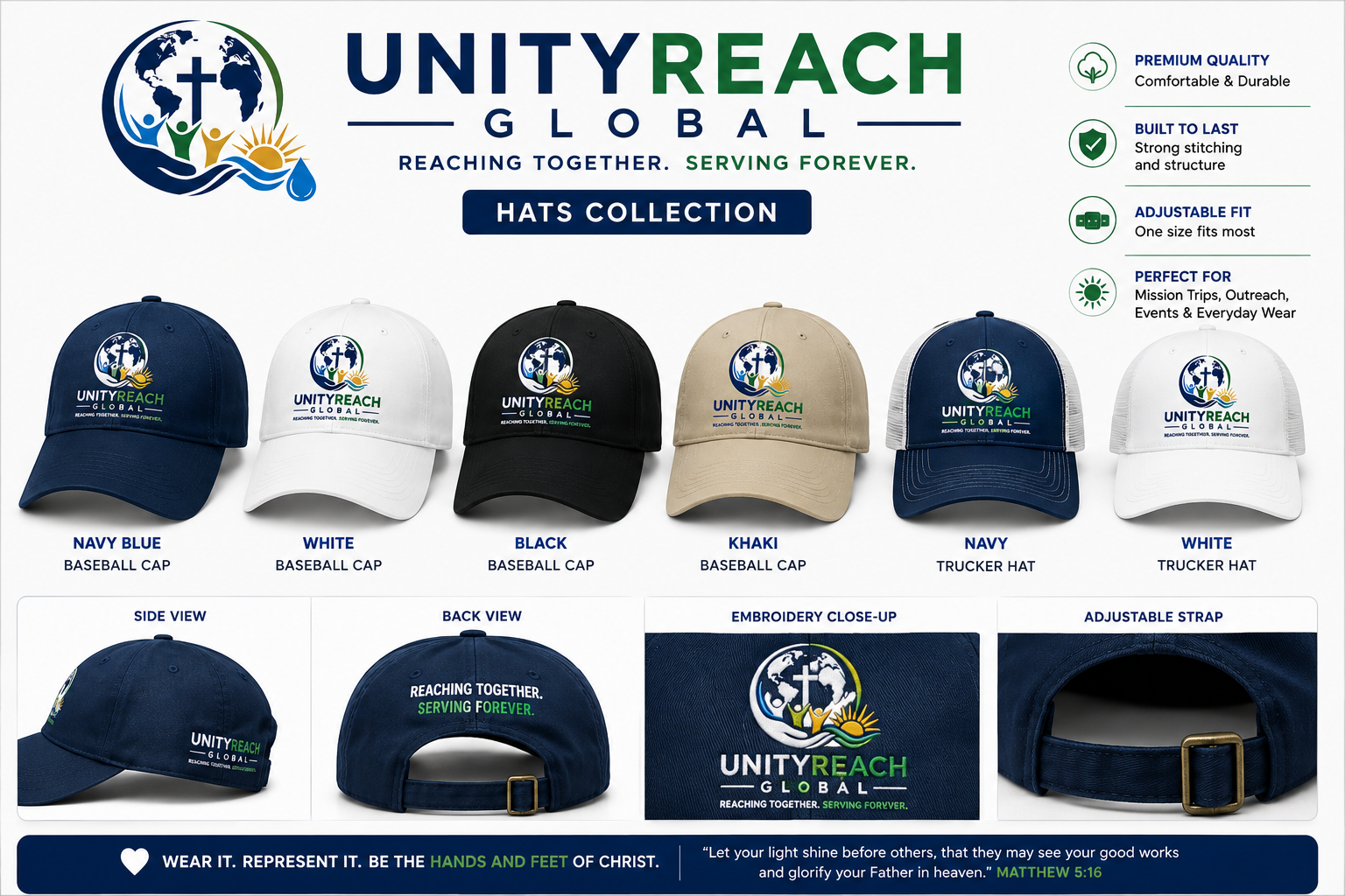 Hats Collection — UnityReach Global